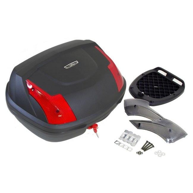 World Walk ワールドウォーク リアキャリア ・リアボックスセット リアボックスタイプ：48L Rebel 250 500 Rebel300 HONDA ホンダ 外装の画像