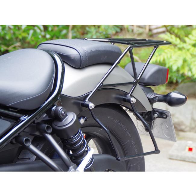 World Walk ワールドウォーク リアキャリア ・リアボックスセット リアボックスタイプ：48L Rebel 250 500 Rebel300 HONDA ホンダ 外装の画像