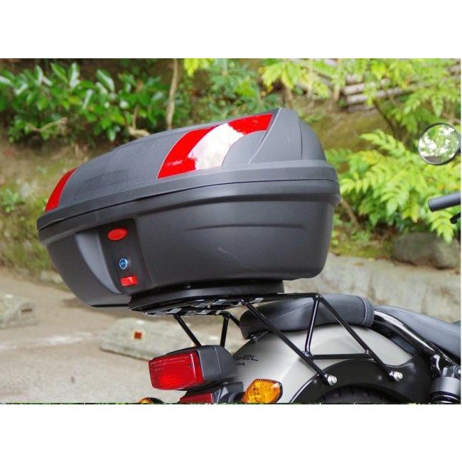 World Walk ワールドウォーク リアキャリア ・リアボックスセット リアボックスタイプ：48L Rebel 250 500 Rebel300 HONDA ホンダ 外装の画像
