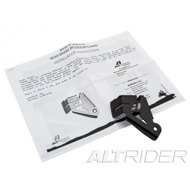 AltRider アルトライダー Rear Brake Reservoir Guard カラー：Black R 1200 GS Water Cooled R1200GSW Adventure BMW マスターシリンダーガード ブレーキの画像