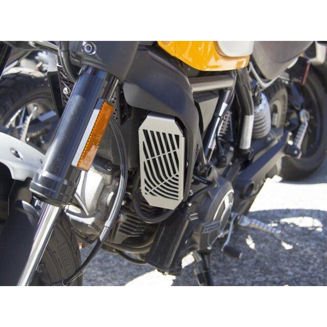 AltRider アルトライダー Oil Cooler Guard カラー：Silver Scrambler Desert Sled DUCATI ドゥカティ ラジエーターコアガード・オイルクーラーコアガードの画像