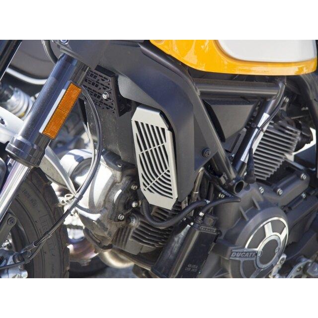AltRider アルトライダー Oil Cooler Guard カラー：Silver Scrambler Desert Sled DUCATI ドゥカティ ラジエーターコアガード・オイルクーラーコアガードの画像