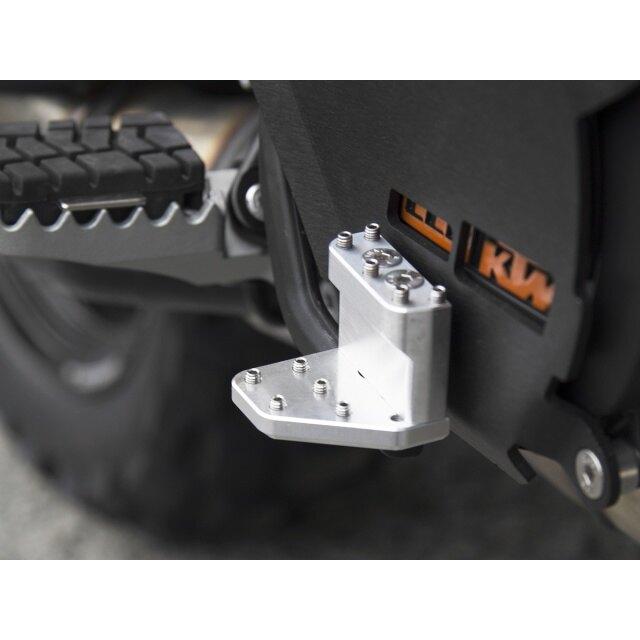 AltRider アルトライダー DualControl Brake Enlarger カラー：Silver 1190 Adventure R KTM その他ステップオプション・補修部品 ステップ 足回りの画像