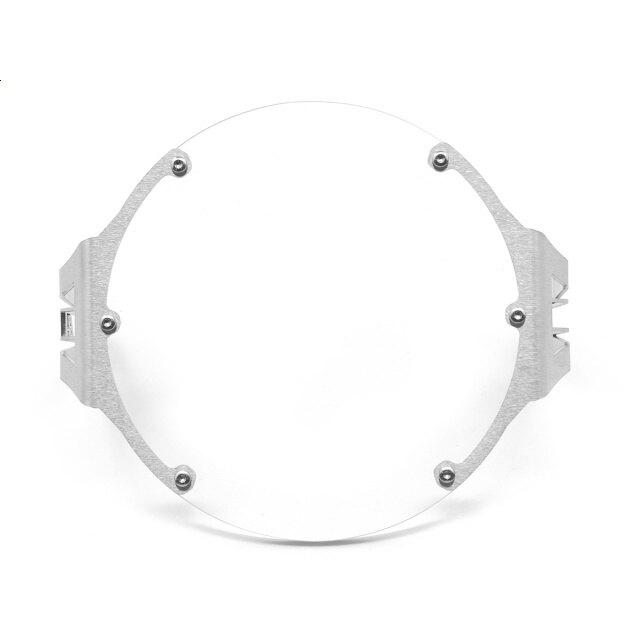 AltRider アルトライダー Clear Headlight Guard カラー：Silver Scrambler TRIUMPH トライアンフ ヘッドライトガード 外装の画像