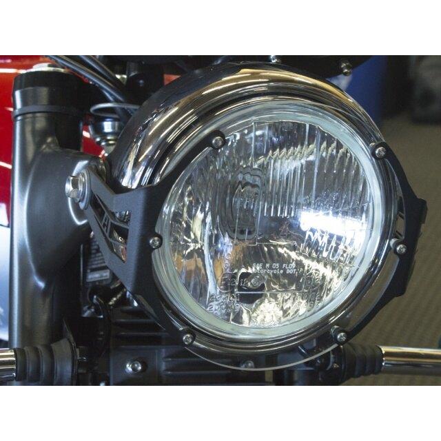 AltRider アルトライダー Clear Headlight Guard カラー：Black Scrambler TRIUMPH トライアンフ ヘッドライトガード 外装の画像