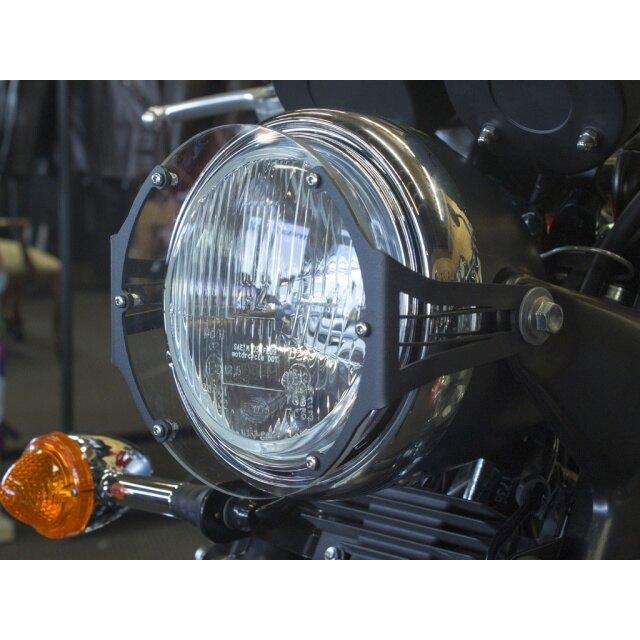 AltRider アルトライダー Clear Headlight Guard カラー：Black Scrambler TRIUMPH トライアンフ ヘッドライトガード 外装の画像