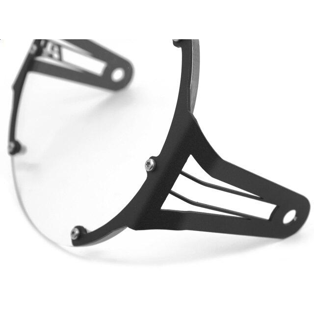 AltRider アルトライダー Clear Headlight Guard カラー：Black Scrambler TRIUMPH トライアンフ ヘッドライトガード 外装の画像