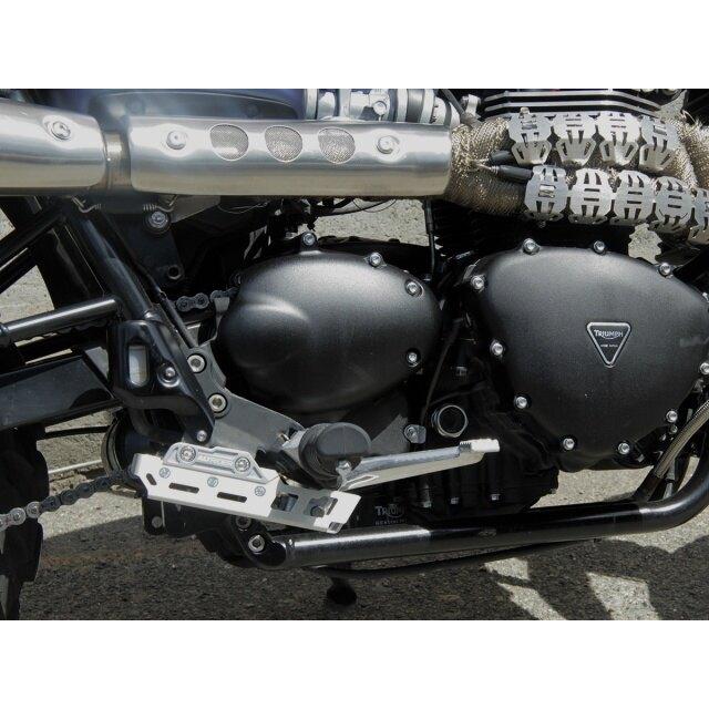 AltRider アルトライダー Rear Brake Master Cylinder Guard カラー：Silver Scrambler TRIUMPH トライアンフ マスターシリンダーガード ブレーキの画像