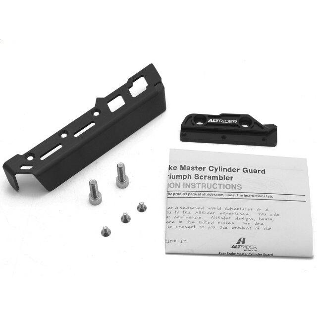 AltRider アルトライダー Rear Brake Master Cylinder Guard カラー：Black Scrambler TRIUMPH トライアンフ マスターシリンダーガード ブレーキの画像