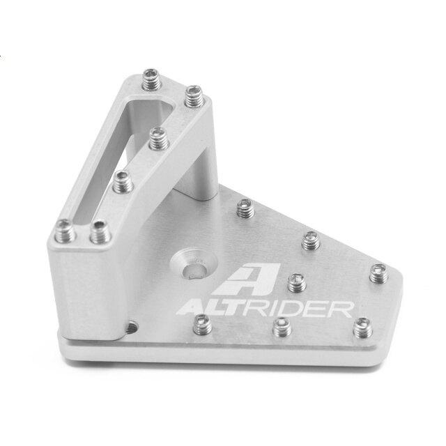 AltRider アルトライダー DualControl Brake Enlarger and 22mm Riser Kit カラー：Silver Tiger 800 1200 TRIUMPH トライアンフ ステップ 足回りの画像