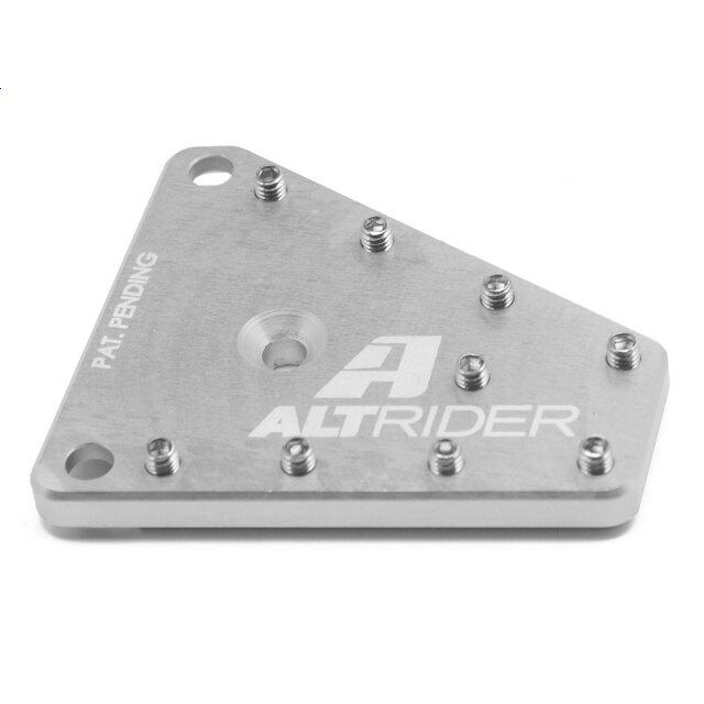 AltRider アルトライダー DualControl Brake Enlarger and 22mm Riser Kit カラー：Silver Tiger 800 1200 TRIUMPH トライアンフ ステップ 足回りの画像
