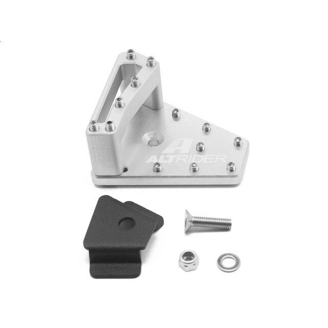 AltRider アルトライダー DualControl Brake Enlarger and 22mm Riser Kit カラー：Silver Tiger 800 1200 TRIUMPH トライアンフ ステップ 足回りの画像