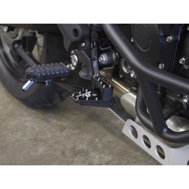AltRider アルトライダー DualControl Brake Enlarger and 22mm Riser Kit カラー：Black Tiger 800 1200 TRIUMPH トライアンフ ステップ 足回りの画像