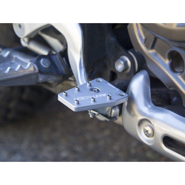 AltRider アルトライダー DualControl Brake Enlarger カラー：Silver Super Tenere XT1200Z YAMAHA ヤマハ その他ステップオプション・補修部品 ステップの画像