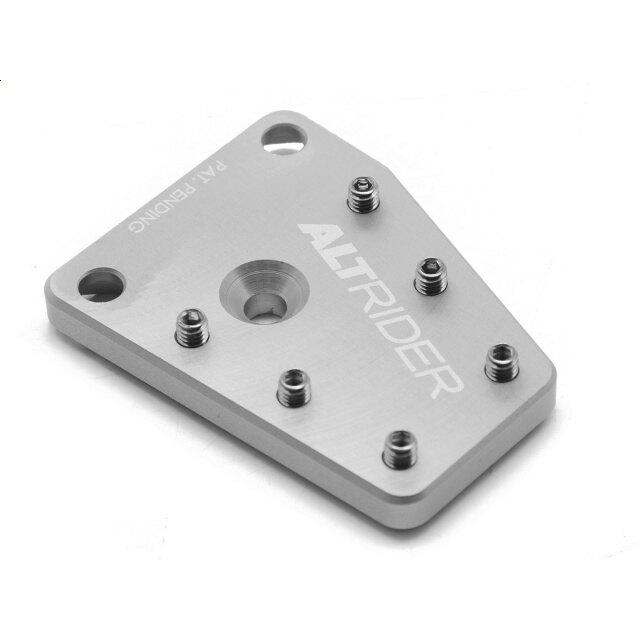 AltRider アルトライダー DualControl Brake Enlarger カラー：Silver Super Tenere XT1200Z YAMAHA ヤマハ その他ステップオプション・補修部品 ステップの画像