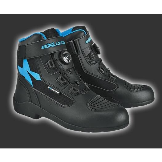 EXUSTAR エグザスター E-SBT271W バイクブーツ ダイヤル調整式