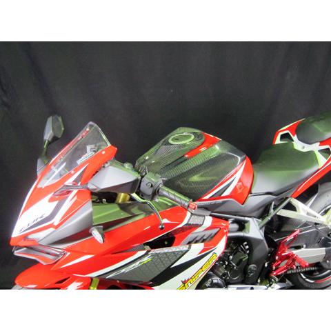 A-TECH エーテック タンクサイドカバー 素材：綾織カーボン(TC  