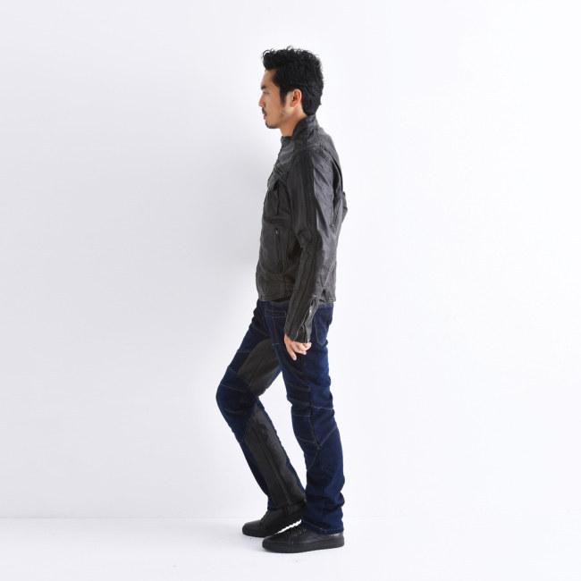 DEGNER（デグナー） 本革デニムガード付きデニムパンツ サイズ：L