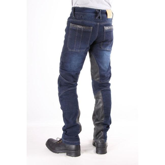 DEGNER デグナー 本革デニムガード付きデニムパンツ サイズ：L