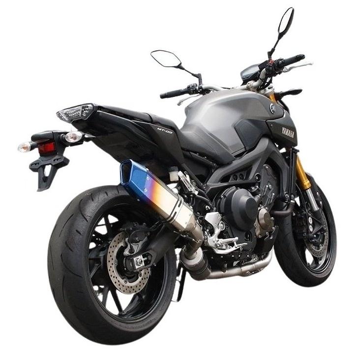 IKAZUCHIサイレンサー　焼チタン　ショート トリックスター / Ninja ZX-6R (24-25)スポーツコンバート