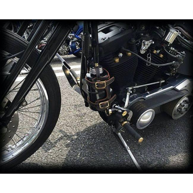 Neofactory ネオファクトリー ROUGH TAIL(ラフテール) グリースモンキー 本革ボトルホルダー その他積載ケース 車体用バッグ・ケース | NEO FACTORY | 01