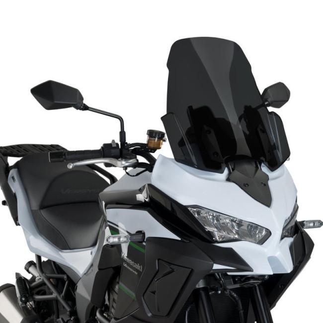 Puig プーチ ツーリングスクリーン カラー：ダークスモーク VERSYS 1000 1100 650 GRAND TOURER KAWASAKI カワサキ スクリーン 外装_4