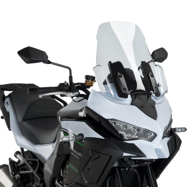 Puig プーチ ツーリングスクリーン カラー：クリア VERSYS 1000 1100 650 GRAND TOURER KAWASAKI カワサキ スクリーン 外装_4