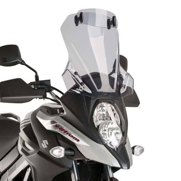 Puig（プーチ） ツーリングスクリーン バイザー付き Vストローム650XT