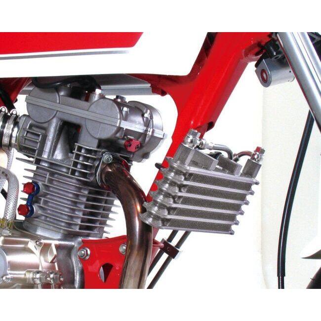 ひろ XR100 XR50 オイルクーラー エイプ50、100にも使用可能 KITACO