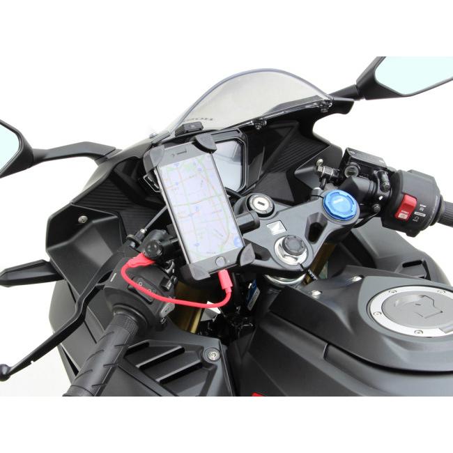 HURRICANE（ハリケーン） クランプバー USB電源付 CBR250RR(2017