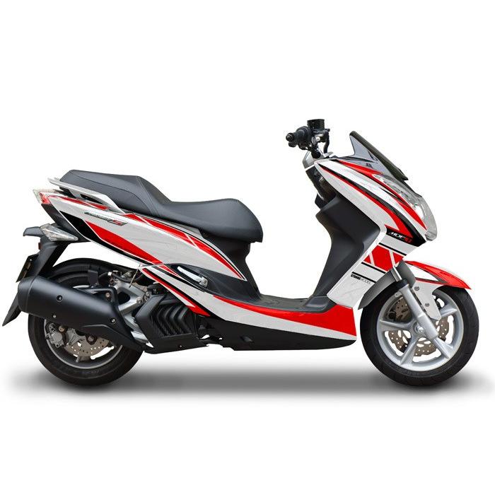 YAMAHA マジェスティ125FI 希少カラーインジェクション　レッドカスタム ヤマハ マジェスティ125FI バーハン フェンダーレス｜ACE