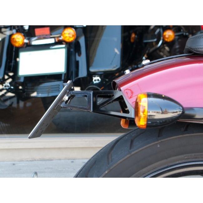 TERADA MOTORS テラダモータース ゴーバックライセンスプレートブラケット XL1200CX HARLEY-DAVIDSON ハーレーダビッドソン フェンダーレスキット 外装 | ブランド登録なし | 05