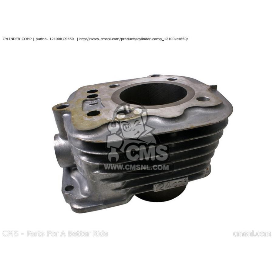 ブランド登録なし - CMS シーエムエス CYLINDER COMP CG125 2000 (Y) MEXICO 2001 (1) GENERAL EXPORT / KPH HONDA ホンダ 円筒 発動機部分品 発動機
