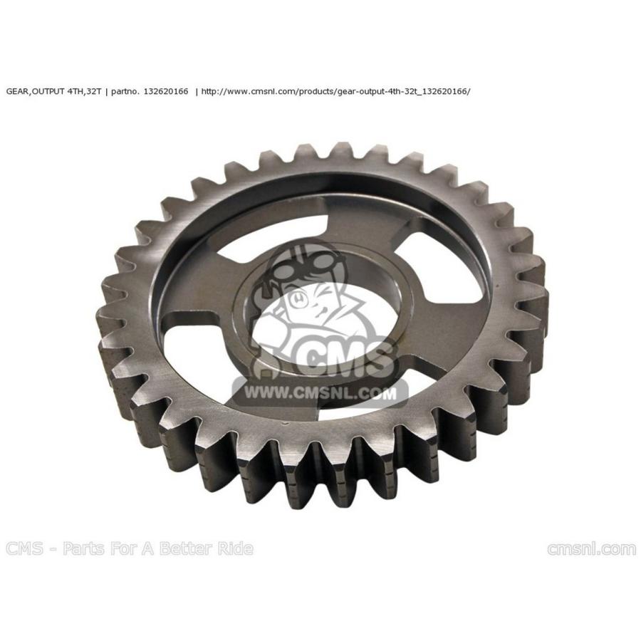 CMS シーエムエス GEAR，OUTPUT 4TH，32T ZX1000C1 NINJA ZX10R USA CALIFORNIA CANADA ZX1000C2 ZX1000D6F ZX1000D7F ZX1000D7FA KAWASAKI カワサキ エンジンの画像