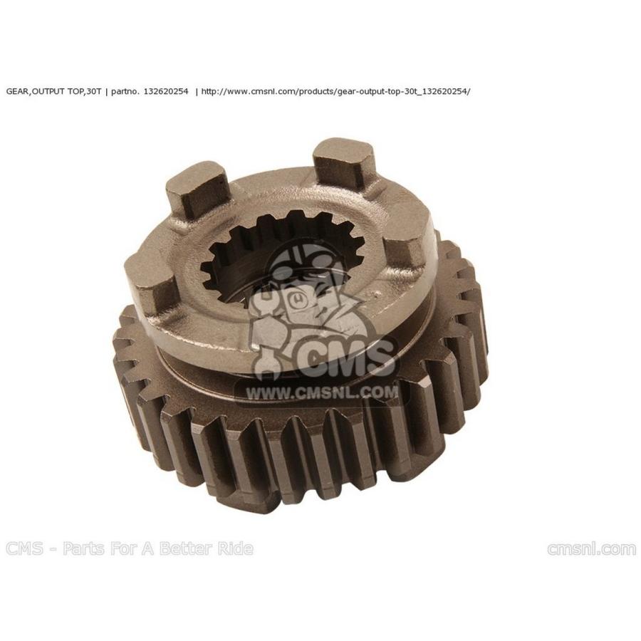 CMS シーエムエス GEAR，OUTPUT TOP，30T ZX636B2 NINJA ZX6R USA CALIFORNIA CANADA ZX636C1 ZX636C6F ZX636D6F KAWASAKI カワサキ ミッション・ギア エンジンの画像