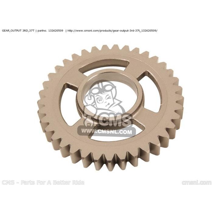 CMS シーエムエス GEAR，OUTPUT 3RD，37T KAWASAKI カワサキ ミッション・ギア エンジンパーツ エンジン | ブランド登録なし