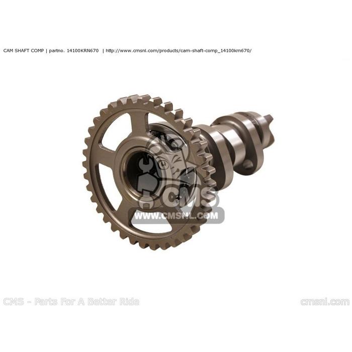 CMS シーエムエス CAM SHAFT COMP CRF250R (4) AUSTRALIA EUROPEAN DIRECT SALES HONDA ホンダ カムシャフト エンジンパーツ エンジンの画像