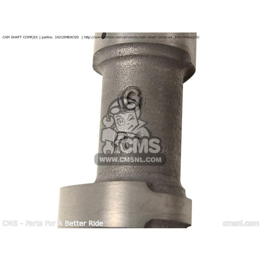 CMS シーエムエス CAM SHAFT COMP，EX HONDA ホンダ カムシャフト エンジンパーツ エンジンの画像