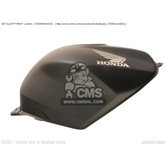 CMS シーエムエス SET ILLUST*TYPE3* VFR800A (4) USA HONDA ホンダ ガソリンタンク タンク関連 外装