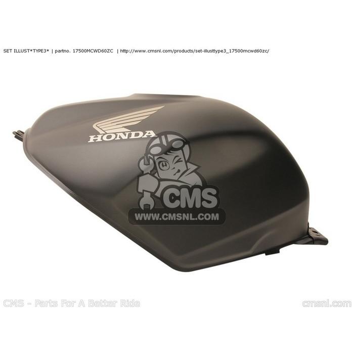 CMS シーエムエス SET ILLUST*TYPE3* VFR800A (4) USA HONDA ホンダ ガソリンタンク タンク関連 外装