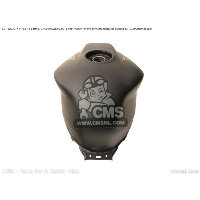 CMS シーエムエス SET ILLUST*TYPE3* VFR800A (4) USA HONDA ホンダ ガソリンタンク タンク関連 外装