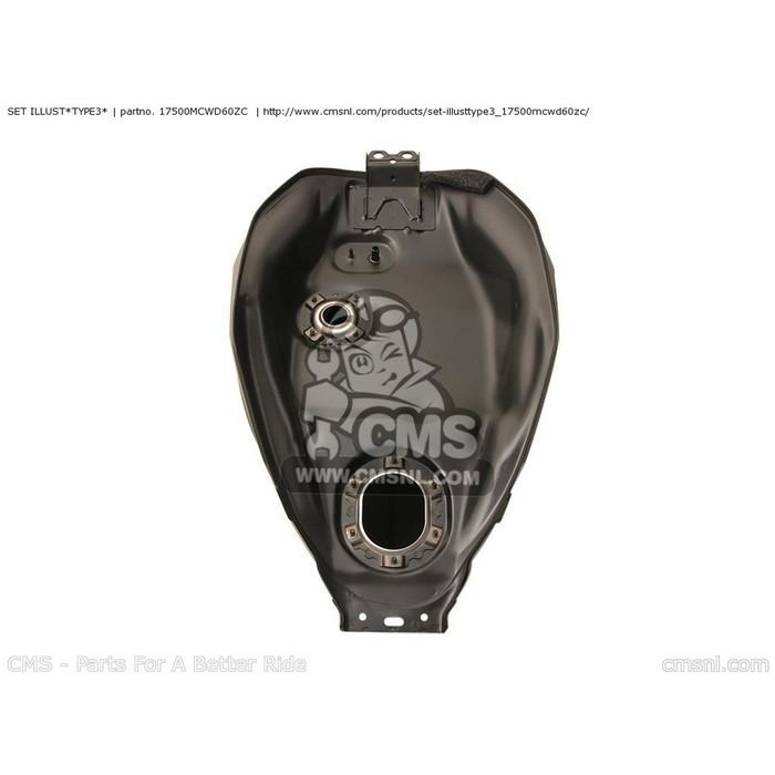 CMS シーエムエス SET ILLUST*TYPE3* VFR800A (4) USA HONDA ホンダ ガソリンタンク タンク関連 外装