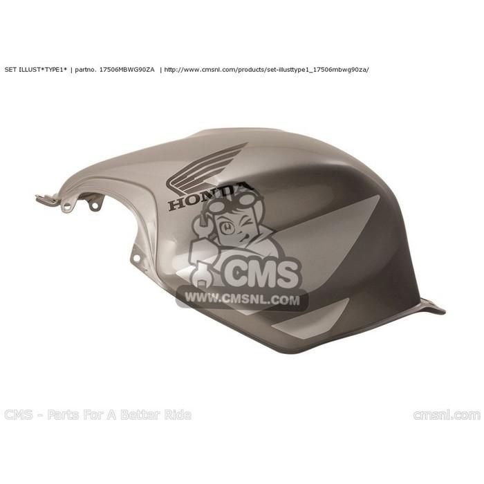 CMS シーエムエス SET ILLUST*TYPE1* CBR600F HURRICANE (5) EUROPEAN DIRECT SALES IRELAND HONDA ホンダ ガソリンタンク タンク関連 外装_2