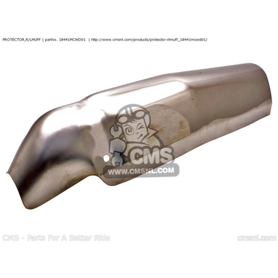 CMS シーエムエス PROTECTOR，R／LMUFF VFR800 (2) AUSTRALIA FRANCE (3) EUROPEAN DIRECT SALES VFR800A CANADA / ABS ENGLAND HONDA ホンダ マフラー