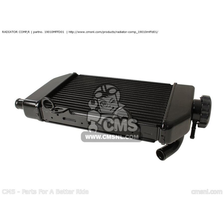 CMS シーエムエス RADIATOR COMP，R HONDA ホンダ ラジエーター 冷却関連 エンジンの画像