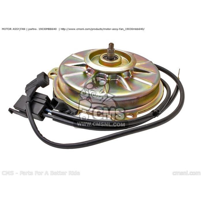 CMS シーエムエス MOTOR ASSY，FAN HONDA ホンダ ラジエーター 冷却関連 エンジン
