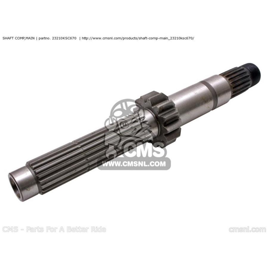 うさたさま専用 CMS シーエムエス (23210-KSC-A10) SHAFT COMP，MAIN CRF250X (4