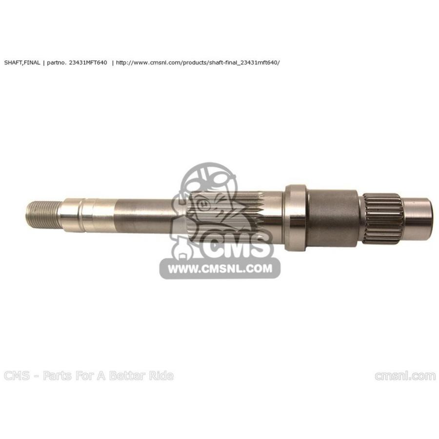 CMS シーエムエス SHAFT，FINAL FJS400A SILVER WING 2009 (9) FRANCE / ABS CMF 2F SINGAPORE FJS400D HONDA ホンダ ミッション・ギア エンジンパーツ_2
