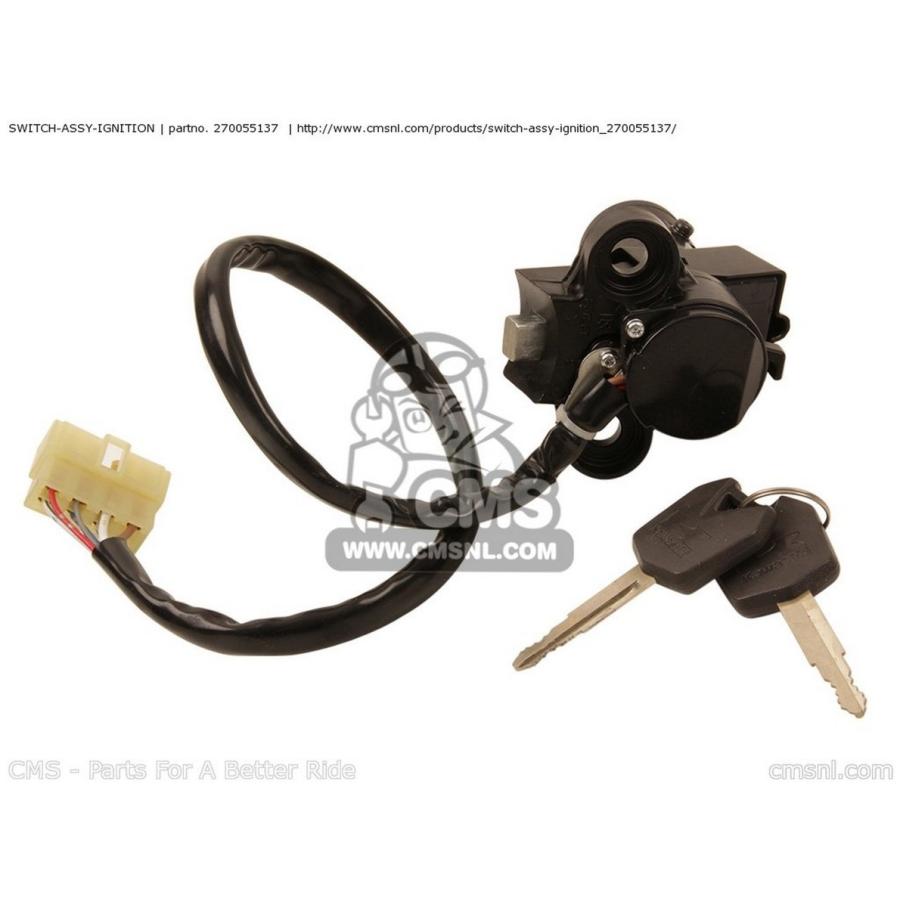 CMS シーエムエス SWITCH-ASSY-IGNITION KAWASAKI カワサキ スイッチ スイッチ・ハーネス関係 電装系 | ブランド登録なし | 02