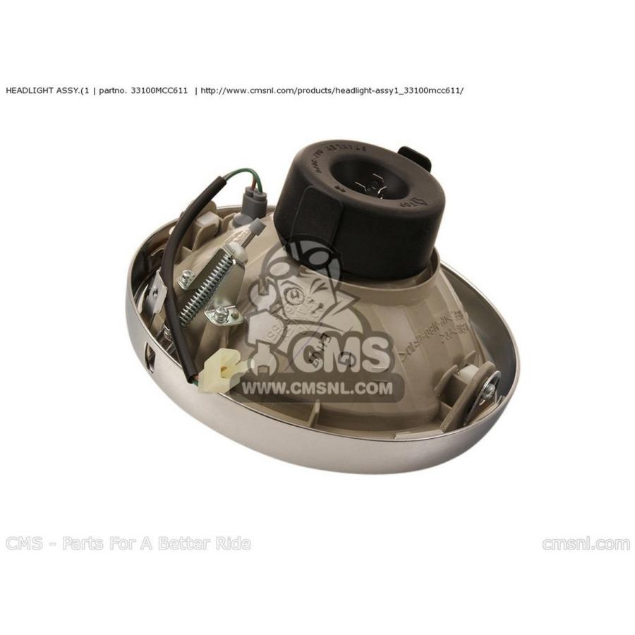 CMS シーエムエス HEADLIGHT ASSY.(1 HONDA ホンダ ヘッドライト 灯火類 電装系_2